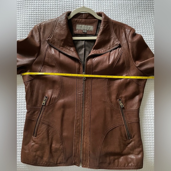 Leather Jacket by Andrew Marc Size L - Picture 7 of 11